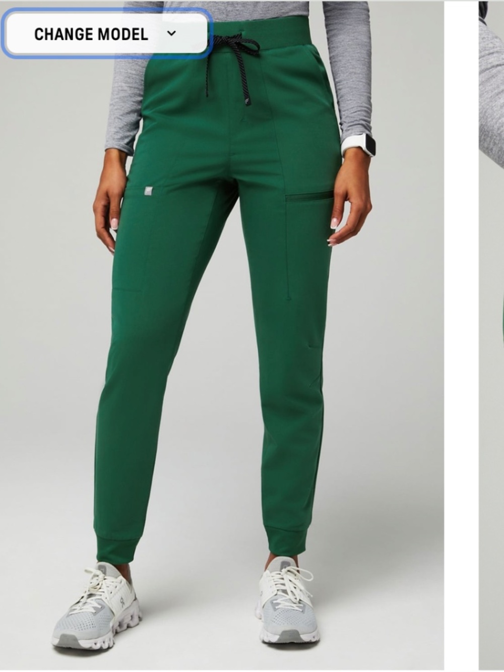 High-Rise On-Call Scrub Jogger